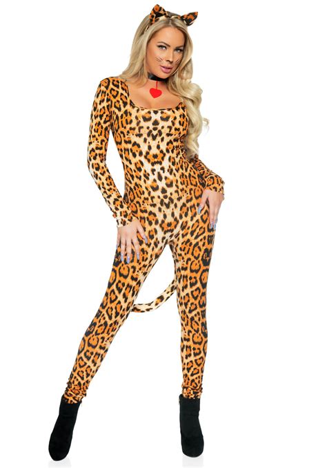 Leopard Kostüm Sexy Für Damen Kostüme Für Erwachseneund Günstige