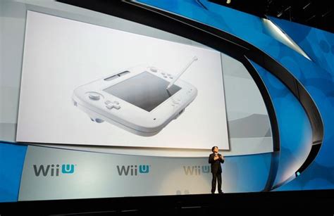 Nintendo Unveils Wii U With Tablet Sized Touch Screen Controller
