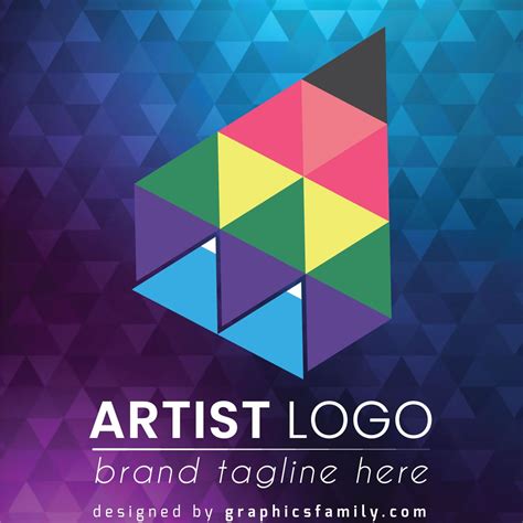 We internally realized the potential that this type of product would have in the picture framing and wrought iron industry; Creative Artist Logo Template - GraphicsFamily