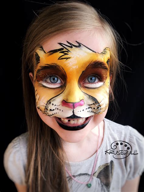 Lion Face Paint Design By Kristin Olsson Lion Face Paint Face