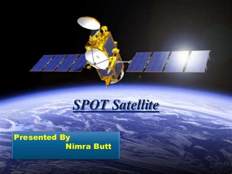 Spot Satellite Program Ericvisser