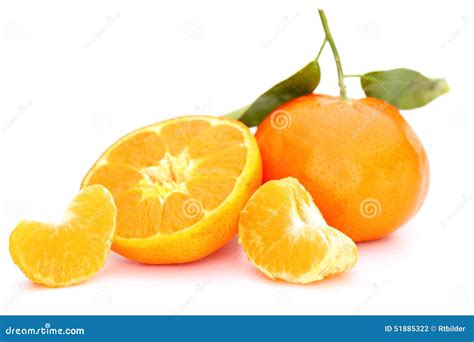 Mandarin Citrus Stock Photo Image Of Food Isolated 51885322