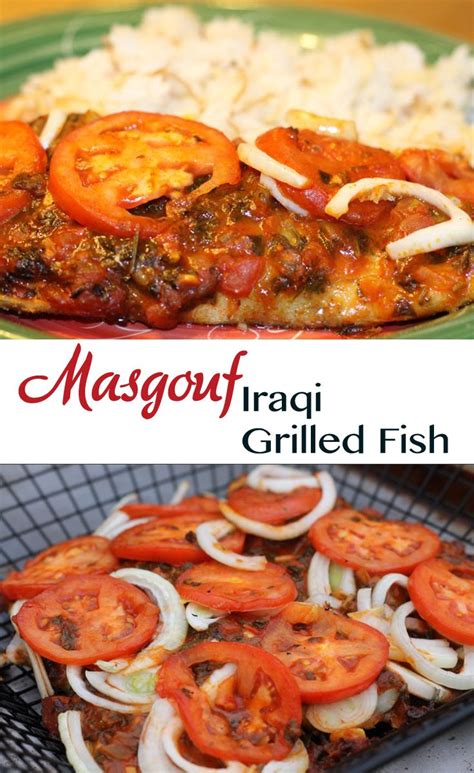 Good friday means good fish. Iraq's National Dish, Masgouf, is grilled white fish ...