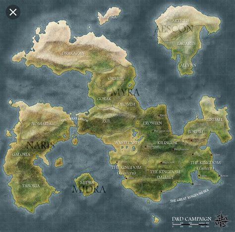 Pin By Snarkyjohnny On World Maps Dnd World Map Fantasy World Map My