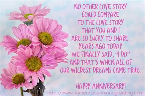 Anniversary Poems Cards And Best Wishes Someone Sent You A Greeting