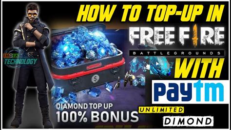 Topup will be available after 10am chrono topup topup 100 free the bender bagpack topup 300 free portal reactor lootbox topup 500 free chrono gloo wall. HOW TO TOP-UP DIAMONDS IN FREE FIRE USING PAYTM | PAYMENT ...