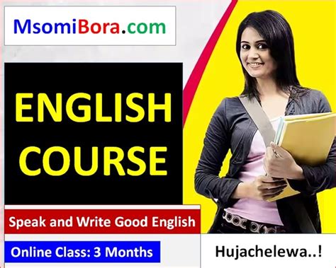 English Course Ongea Na Andika Kiingereza Kizuri Msomi Bora