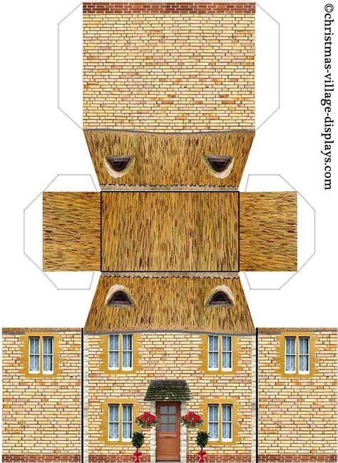 Free Printable Model House Paper Houses Paper Doll House Paper Models