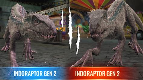 White indoraptor she's slightly smaller but faster. White INDORAPTOR Gen 2 In Tournament || Jurassic World Alive Full HD - YouTube