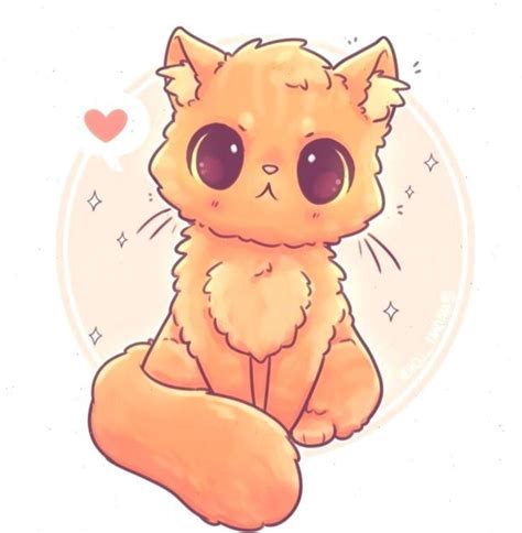 Pin By Madame Red On Chibiskawaii Kitten Drawing Cute Animal