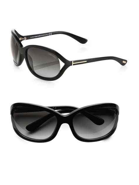 Tom Ford Jennifer Acetate Sunglasses In Black Lyst