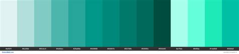 Teal Palette Materialize Css Colorswall