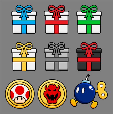 Artstation Mario Party Pocket Birthday Bash Game Assets