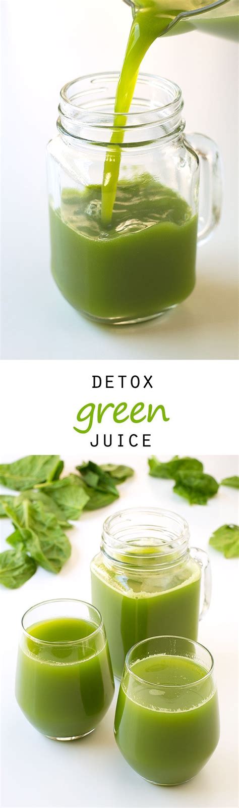 Some people are juicing for weight loss, while others are juicing to increase their overall health. Detox Green Juice | Recipe | Healthy detox, Green juice recipes, Detox recipes