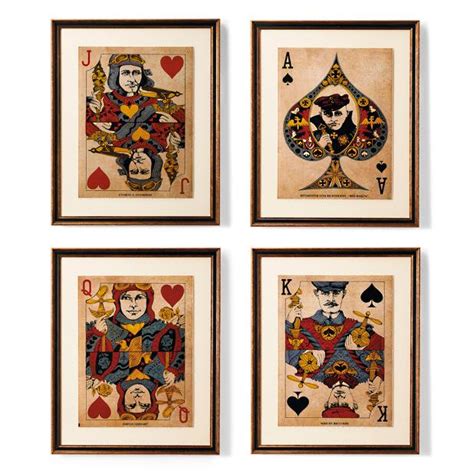 Wright Brothers Playing Card Wall Art Frontgate