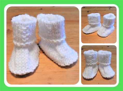 Jack Jill Baby Booties Baby Booties Knitting Pattern Baby Hats