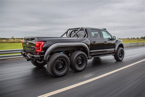 Watch The 349000 Hennessey Velociraptor 6x6 Go Out For A Spin