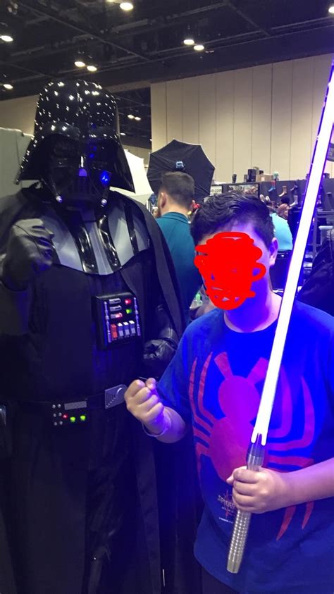 I Got To Meet The Glorious Leader Of The Sith On Saturday R