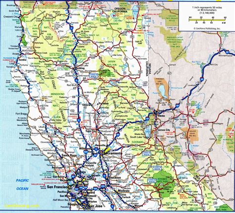 Cities In Northern California Map Secretmuseum
