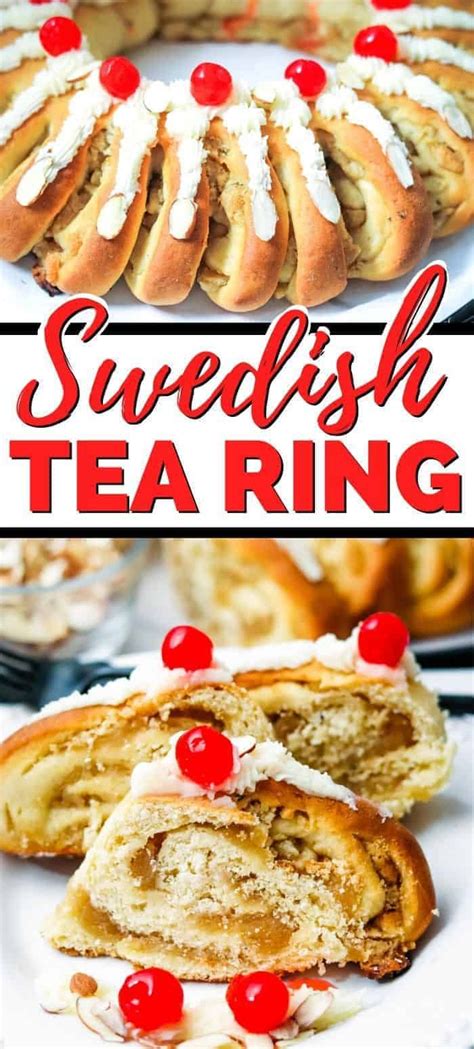 We've got christmas pudding, mince pies, trifle, cheesecake and more. Swedish Tea Ring | Recipe | Sweet pastries, Dessert recipes, Easy desserts