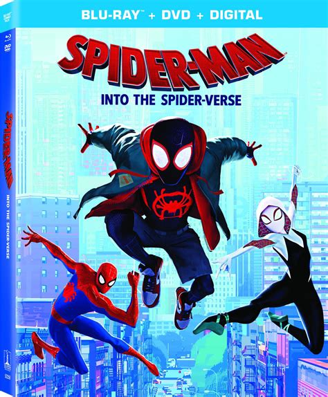 Blu Ray Spider Man Into The Spider Verse Swhshish