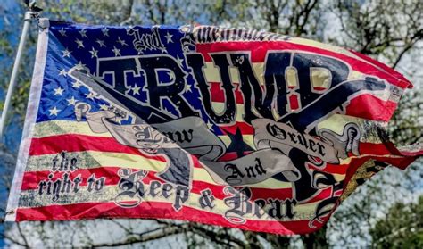 buy trump law and order flag outdoor double sided flags for sale