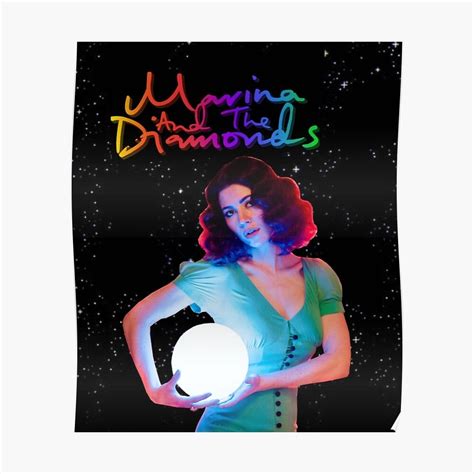 marina and the diamonds froot lana del ray poster canvas print decor your space