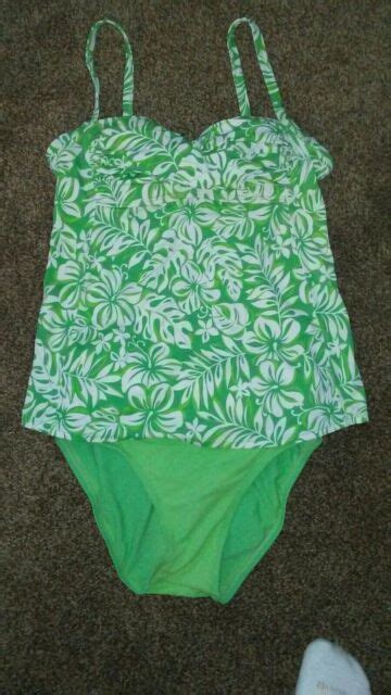 Maternity Swim Suit Two Piece Motherhood Size Small Ebay