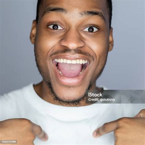 Male Confidence Self Acceptance Happy African Man Stock Photo