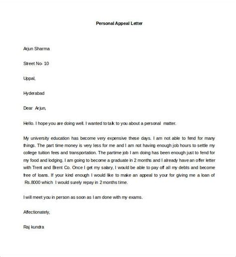 40 Personal Letter Templates Pdf Doc Free And Premium