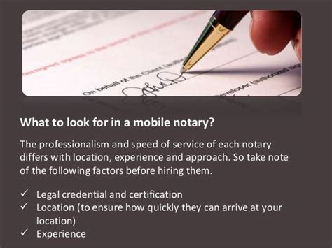 Benefits Of Mobile Notaries Quick Notarization Of Documents Save More