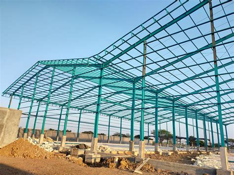 Struktur Baja Wf Untuk Bangunan Pabrik