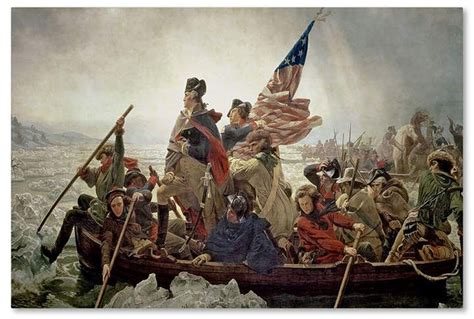 Art Art Prints Revolutionary War Art George Washington Crossing The
