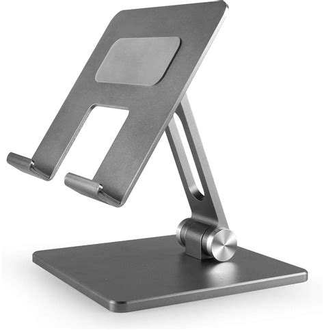 Ergonomic Tablet Pc Stand Aluminum Alloy Folding Tablet Stand