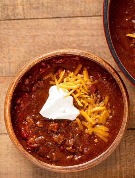 Best Ever Texas Chili Recipe Dinner Then Dessert