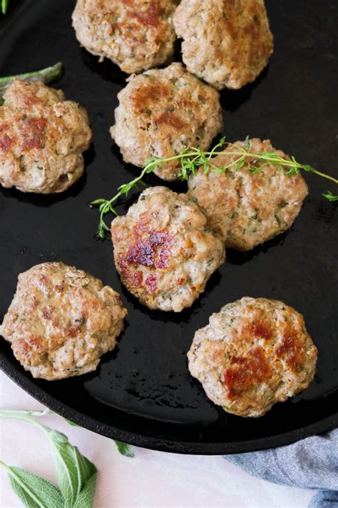 AIP Breakfast Pork Sausage Paleo Whole30 Keto What Great Grandma Ate