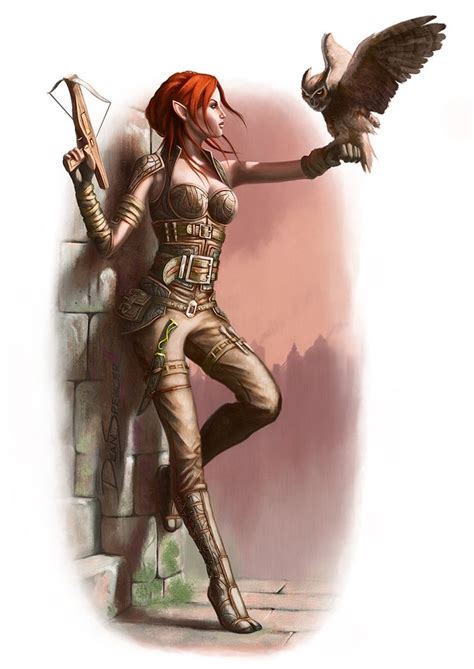 Elf Rogue Female Elf Character Portraits Dungeons And Dragons
