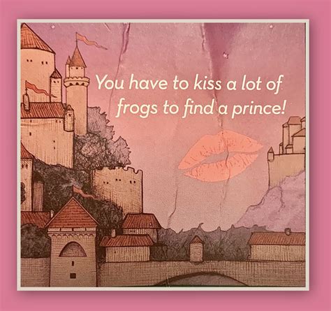 It might be noted here that freudian analysts of fairy. You have to kiss a lot of frogs . . . (With images) | Favorite quotes, Frog prince, Vintage ...