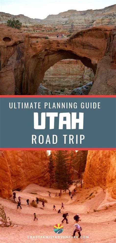 How To Plan A Trip To All 5 Utah National Parks Map Included