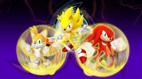 Super Sonic Heroes Wallpaper By Nibroc Rock On Deviantart