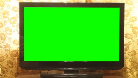 Widescreen Hdtv with Green Screen. Stock Footage Video (100% Royalty-free) 21629734 | Shutterstock