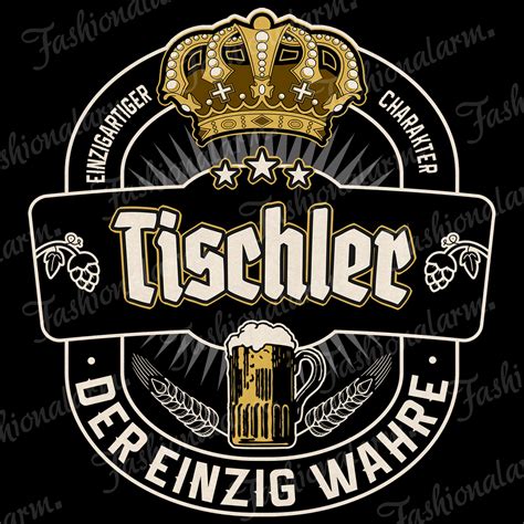 Einzig wahrer Tischler Herren Kapuzen-Pullover Spruch Bier Geschenk ...