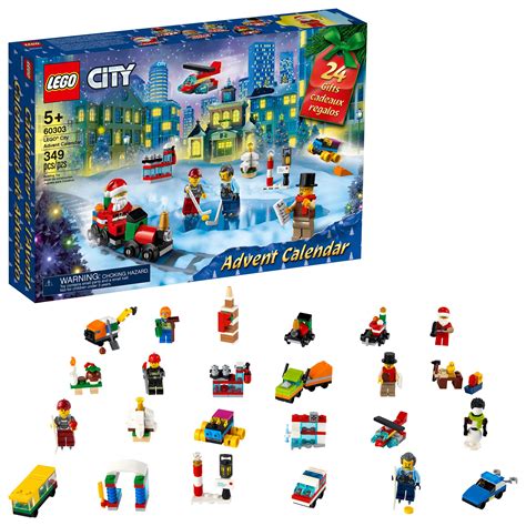 Lego City 2022 Advent Calendar 60352 Building Toy Set For Kids Boys