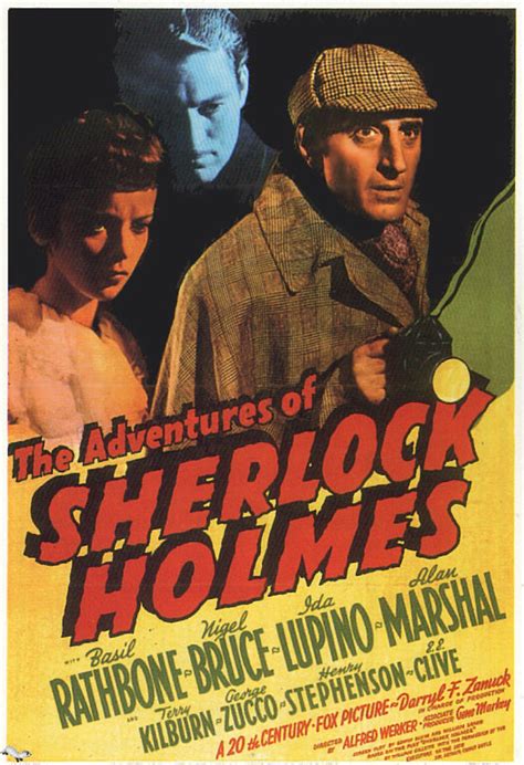 The Adventures Of Sherlock Holmes 1939 2nd Sherlock Holmes Film Starring Basil Rathbone And