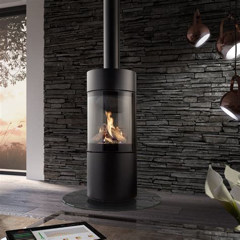 Dru Passo Eco Wave Freestanding Gas Fire In 2020 Gas Fires Free