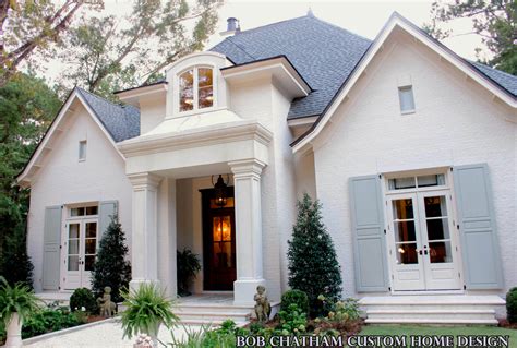 This Beautiful French Cottage Design Has An Elegantly Detailed Entrance
