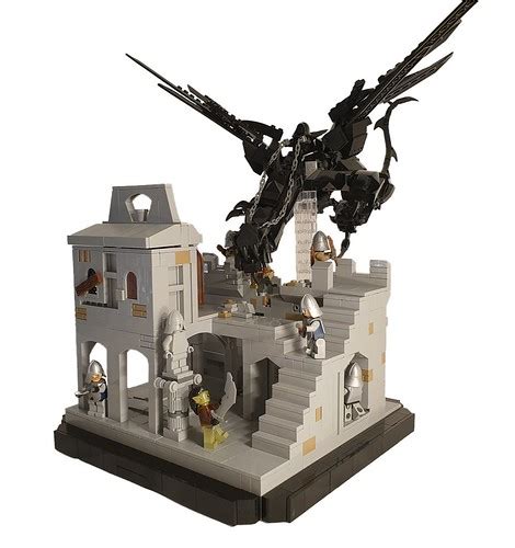Lego Moc The Lord Of The Ring The Fall Of Osgiliath Flickr