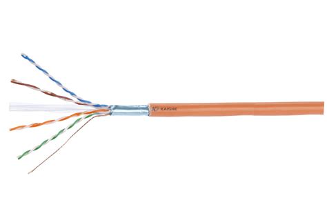 Cat6 Shielded 1000ft 23awg Solid Bare Copper Ftp Bulk Ethernet Cable