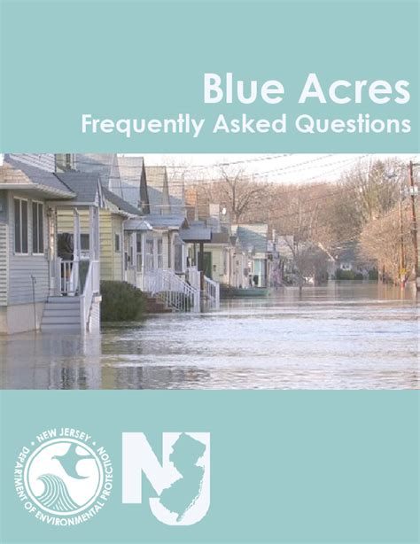 Njdep Blue Acres Frequently Asked Questions
