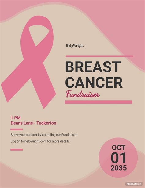 Free Cancer Flyer Templates Customize And Download